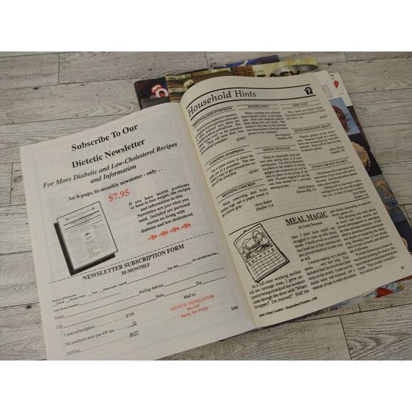 Lot of 7 QUICK N EASY Country Cookin - Cooking Cookbook Magazines - Vtg 1990-93 - Picture 6 of 10